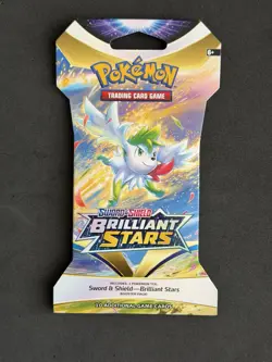 Pokemon TCG: Sword & Shield-Brilliant Stars Sleeved Booster Pack (Lot of 3) 820650809972 - Image 4
