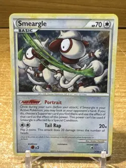 Pokemon TCG Smeargle Call of Legends 21/95 Holo Holo Rare LP - Image 1