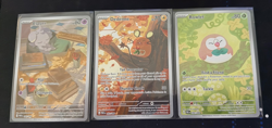 Pokemon Perfect Order POR Illustration Rare IR Lot Of 3 Espurr Dedenne Rowlet - Image 1