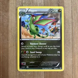 Flygon - 76/111 - Rare LP, English Pokemon Furious Fists - Image 1