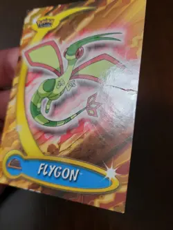 DMG! FLYGON 28 - Pokemon Advanced Challenge Topps 2004 - BLUE Label - Image 2