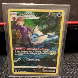 Pokemon Vaporeon TG02/TG30 Brilliant Stars TG Ultra Rare Holo ENG - Image 2