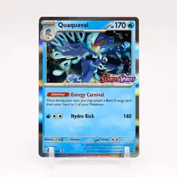 Quaquaval SVP005 Scarlet & Violet PRERELEASE STAMPED Promo Pokemon NM/MINT - Image 1