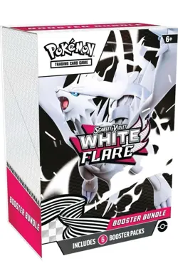 ⚡ Pokemon TCG Scarlet & Violet White Flare Booster Bundle New Factory Sealed ⚡ - Image 1
