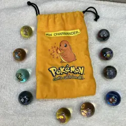 Vintage Charmander Pokemon 5 Pouches Marble LOT OF 51 - 11 Halos 9 1st Edition - Image 2