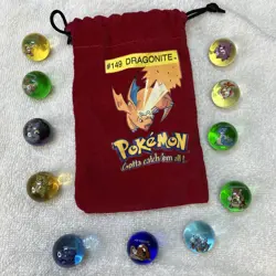 Vintage Charmander Pokemon 5 Pouches Marble LOT OF 51 - 11 Halos 9 1st Edition - Image 4