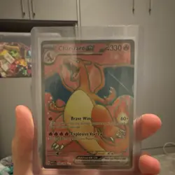 Pokemon TCG Charizard ex Ultra Rare Holo 183/165 SV 151 330HP - Image 1