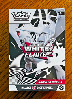Pokemon TCG Scarlet & Violet—White Flare Booster Bundle Box 6 Packs *SEALED* - Image 1