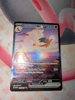 The Pokemon Company Charizard ex 199/165 SV 151 SIR Holo Full Art Eng 330HP - Image 2