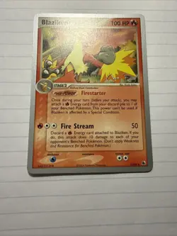 Pokemon TCG Blaziken World Championships 2004 3/109 NM English - Image 3