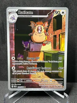 Raticate 099/088 Holo Illustration Rare Perfect Order Pokemon Near Mint - Image 1