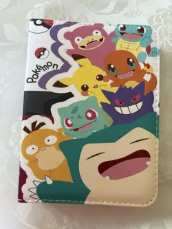 Pokemon Binder With 50 Sleeves , Zip Closure & Wrist Strap NEW - Image 1