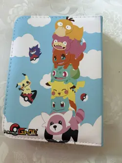 Pokemon Binder With 50 Sleeves , Zip Closure & Wrist Strap NEW - Image 2