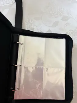 Pokemon Binder With 50 Sleeves , Zip Closure & Wrist Strap NEW - Image 3