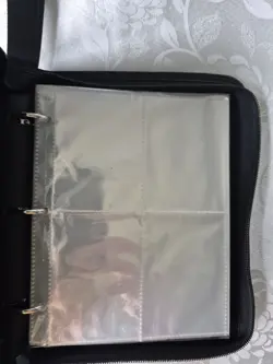 Pokemon Binder With 50 Sleeves , Zip Closure & Wrist Strap NEW - Image 2