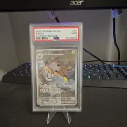 Pokemon 2023 Paldea Evolved Raichu 211/193 Illustration Rare Holo PSA 9 EN - Image 1