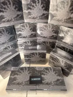 Pitch Black POKEMON CENTER ETB Elite Trainer Box Brand New & Fully Sealed x1 - Image 1