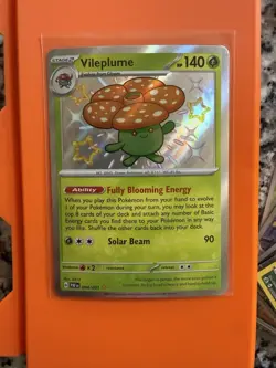 Vileplume 094/091 Pokemon SV: Paldean Fates Shiny Rare Holo - Near Mint - Image 2