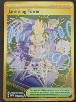Jamming Tower 243/182 Hyper Rare Destined Rivals Pokemon TCG - Image 1