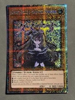 YuGiOh! TCG Ghost Belle & Haunted Mansion RA05-EN092 1st Ed Starlight Rare - NM - Image 1