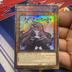 Ghost Belle & Haunted Mansion 1st Edition Starlight Rare RA05-EN092 Yu-Gi-Oh! - Image 1