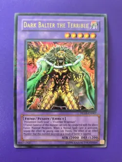 Dark Balter the Terrible Parallel Rare Hobby League HL03-EN007 LP Yugioh - Image 1