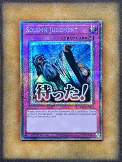Yugioh Solemn Judgment RA05-EN124 Starlight Rare 1st Ed NM - Image 1