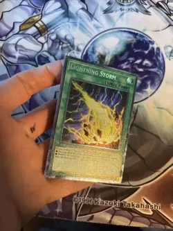 (WNU) LIGHTNING STORM *** 1ST EDITION COLLECTOR'S RARE KICO-EN057 YUGIOH! - Image 2