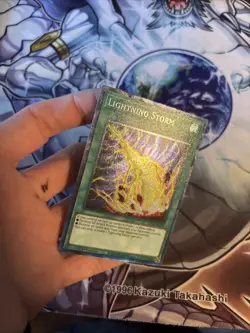 (WNU) LIGHTNING STORM *** 1ST EDITION COLLECTOR'S RARE KICO-EN057 YUGIOH! - Image 3