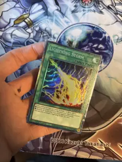 (WNU) LIGHTNING STORM *** 1ST EDITION COLLECTOR'S RARE KICO-EN057 YUGIOH! - Image 4