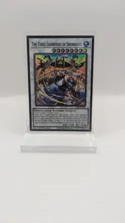 Yugioh! The Three Champions of Swordsoul CORI-EN100 CHAOS ORIGINS - Image 1