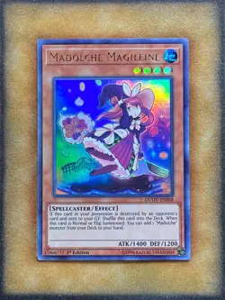 Yugioh Madolche Magileine DUOV-EN068 Ultra Rare 1st Ed LP - Image 1