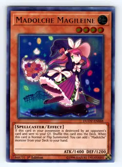 Yugioh Madolche Magileine DUOV-EN068 Ultra Rare - NM 💎 - Image 1