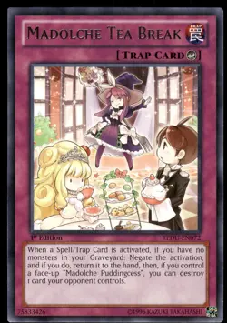 Madolche Tea Break REDU-EN072 Rare Return of the Duelist Yu-Gi-Oh 1st Edition LP - Image 1