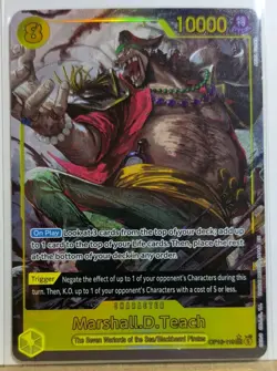 Marshall.D.Teach (119) (Alternate Art) OP16-119 The Time of Battle Foil - Image 1