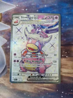Slowking ex 238/193 Sv02: Paldea Evolved Holo Pokemon TCG Shiny Full Art - Image 1