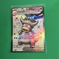 Pokemon TCG Slowking ex 238/193 Sv02 Paldea Evolved Ultra Rare Full Art Holo - Image 5