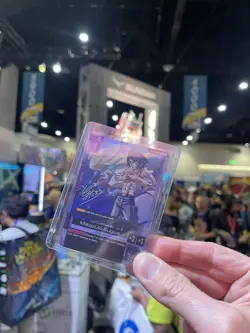 SDCC 2026 Mikazuki Augus Foil Gundam Card Game (ST05-010) - Image 1