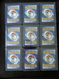 Pokemon SERIES 3 First Partner Illustration collection Set 9 Cards TCG in hand! - Image 2