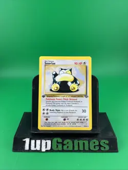 Snorlax 27/64 Jungle 1st Edition NM Pokemon Card - Image 1