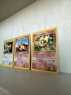 Pokemon Cards Blaine’s Dodrio 32/132, Charmander 60/132, & Growlithe 35/132 - Image 3