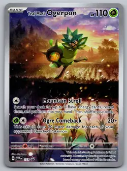 Teal Mask Ogerpon Holo Promo SV: Scarlet & Violet Promo Cards 123 NM - Image 1