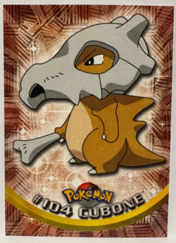 Cubone #104 Topps Trading Cards Series 1 Pokemon - Image 1