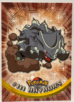 Rhyhorn #111 Topps Trading Cards Series 1 Pokemon - Image 1
