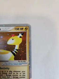 SWIRL Ampharos ex 89/97 EX Dragon Pokemon Card Holo Foil Rare MP+ Or LP- - Image 5