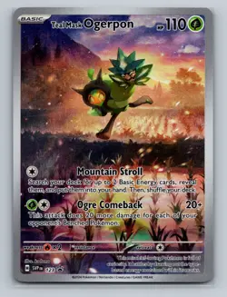 Pokemon SV: Scarlet & Violet Promo Cards #123 Teal Mask Ogerpon - Image 1
