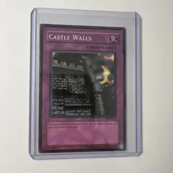 Castle Walls - SDK-049 Unlimited - Yu-Gi-Oh Card LP-NM - Image 1