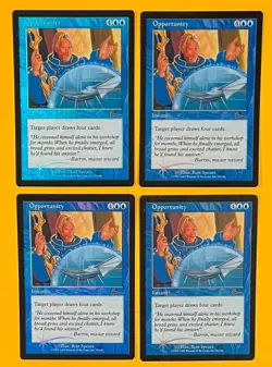 MTG OPPORTUNITY (Foil) (x4) Urza's Legacy (OldManMTG 012-507) - Image 1