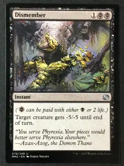 MTG Modern Masters 2015 #79 Dismember LP - Image 1