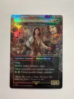 Inigo, Avenging Swordsman - Samut, Voice of Dissent - FOIL BORDERLESS - NM - Image 1
